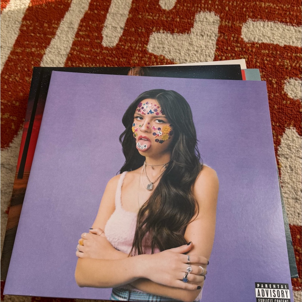 Sour Olivia Rodrigo vinyl record
